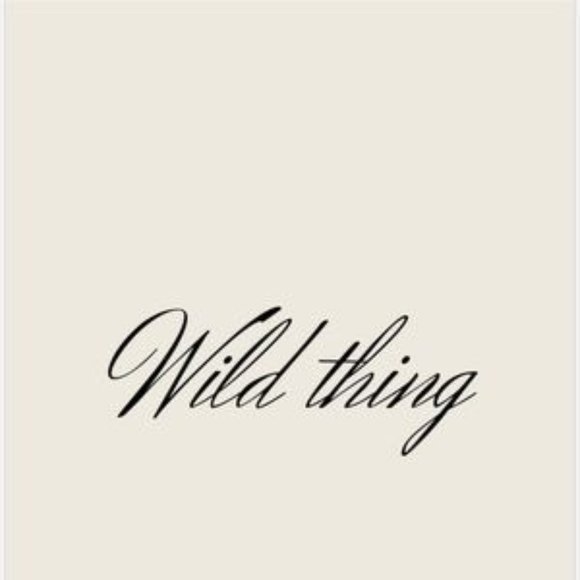 Modern minimalist monochrome wild thing wall art - Picture 2 of 2